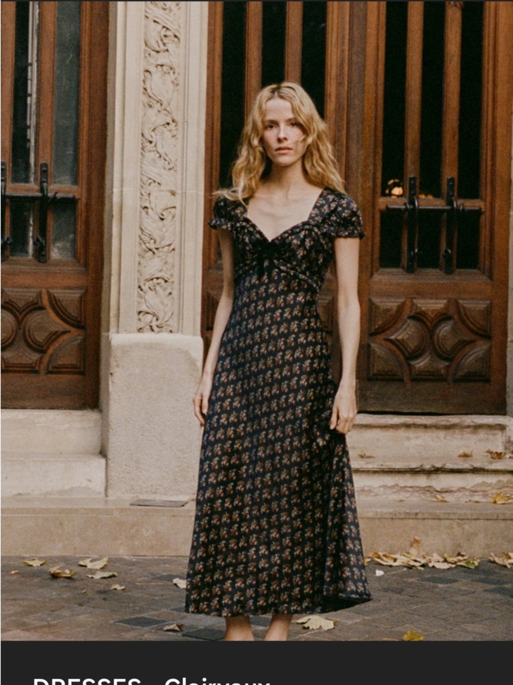 DOEN Marybell Dress in Delphinium Floral - NWT - Picture 5 of 13